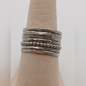 Signed Israel 925 R Ring Size 9